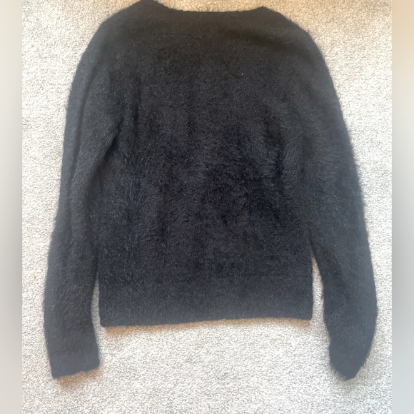 A new day brand black fuzzy sweater - Picture 4 of 4